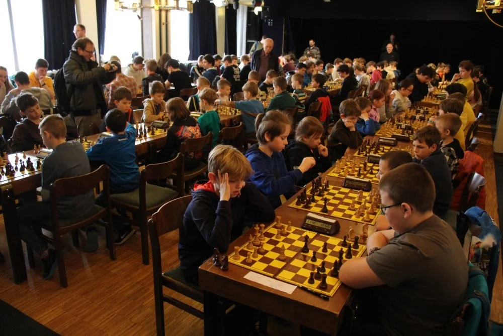 Krajské finále šachového přeboru škol