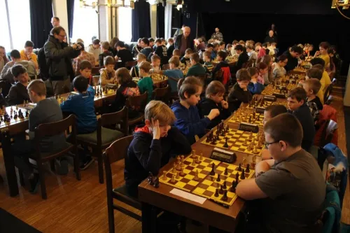 Krajské finále šachového přeboru škol