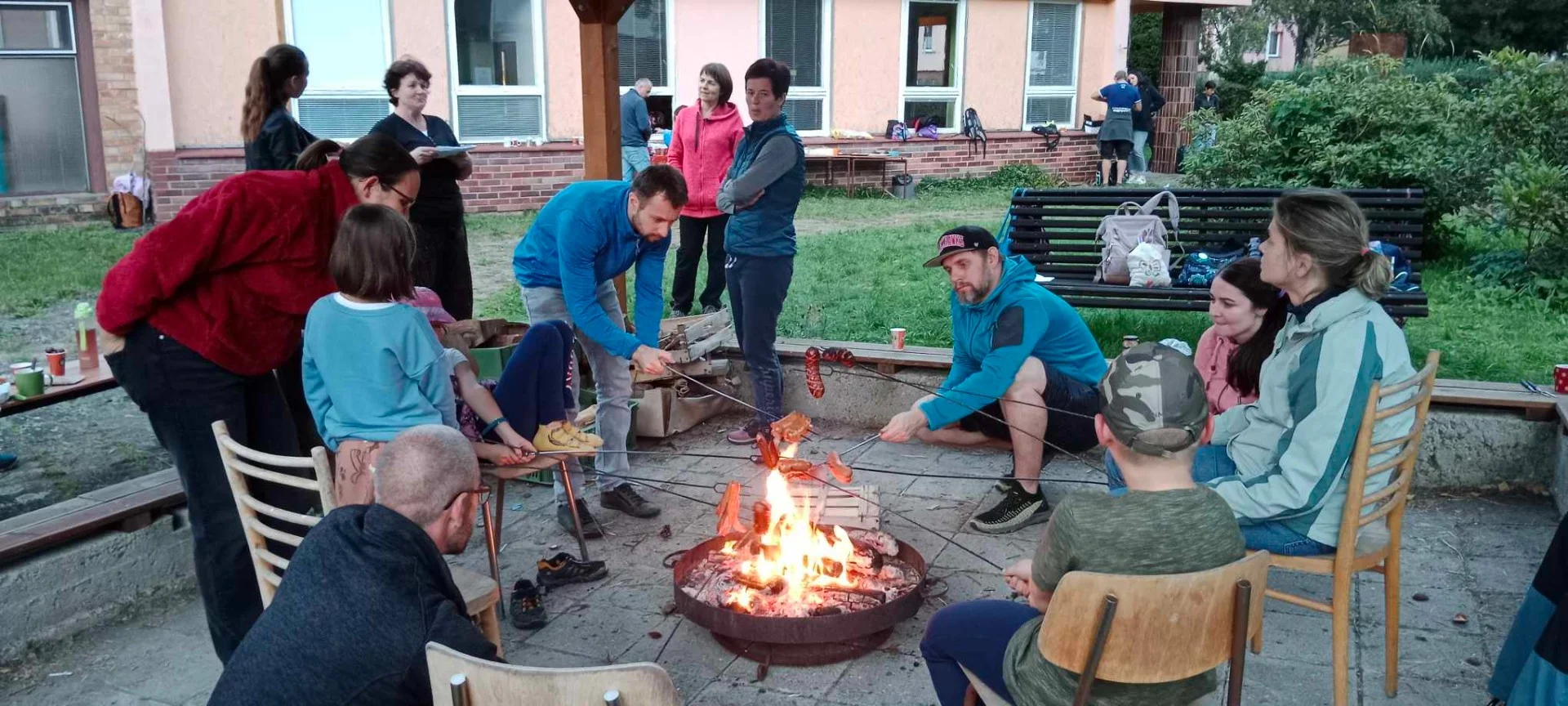 Opékání s rodiči, 1.třída