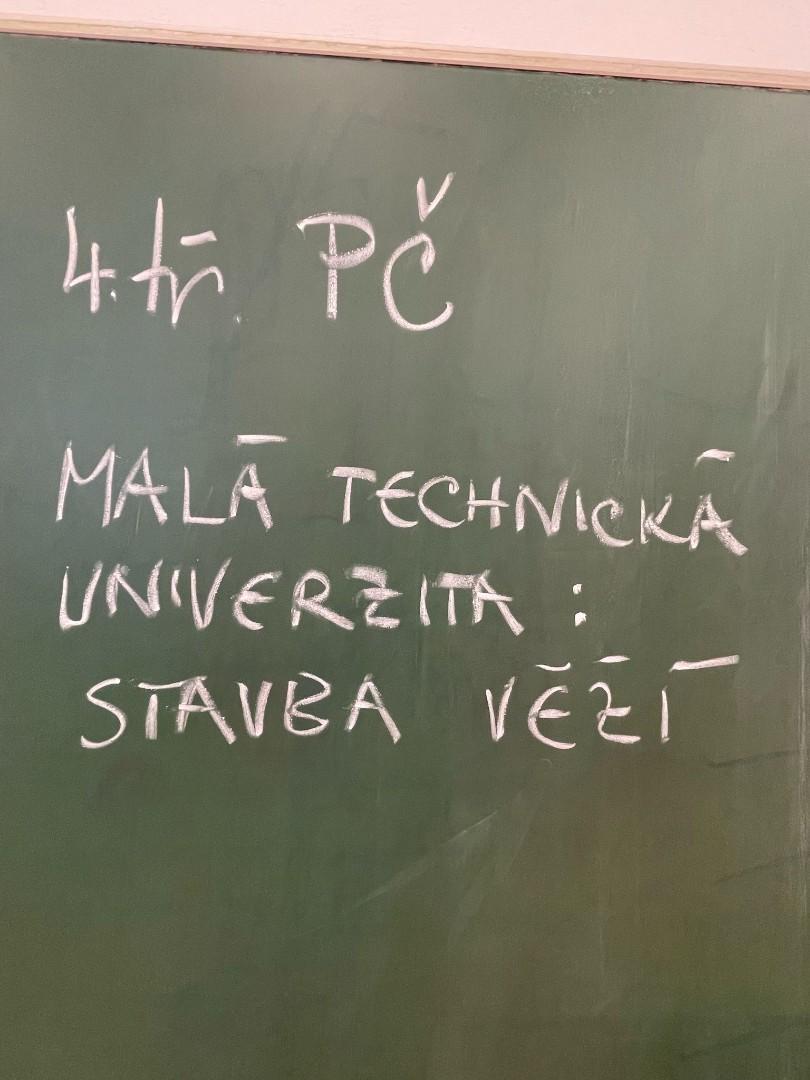 Pracovní činnosti ve 4. třídě