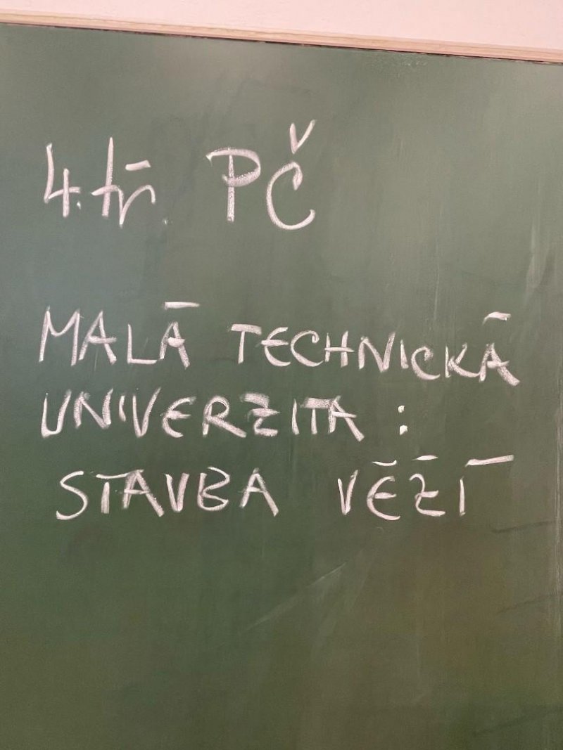 Pracovní činnosti ve 4. třídě